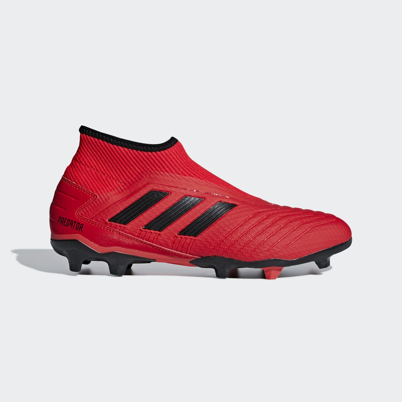 Adidas Predator 19.3 Laceless Férfi Focicipő - Piros [D63088]